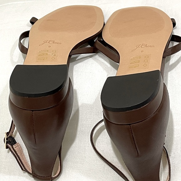 J.Crew new without tags strap leather sandals sz 9 - Picture 5 of 7